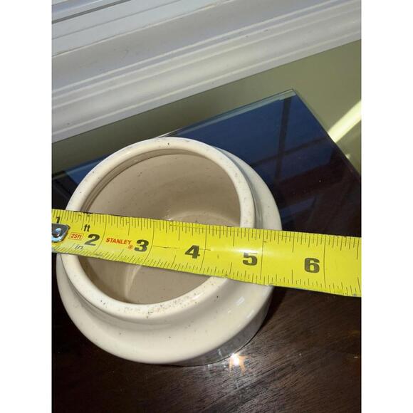 VINTAGE HOUSE  OF WEBSTER STRAWBERRY CERAMIC  CANISTER 6” NO LID - Picture 3 of 6